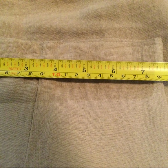 Linen pants with cuff’s - Picture 3 of 8